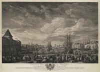 KG 13408
<br/>
Havens van Frankrijk: Marseille
<br/>
<em>Cochin de Jongere, Charles Nicolas de (1715 - 1790)</em>